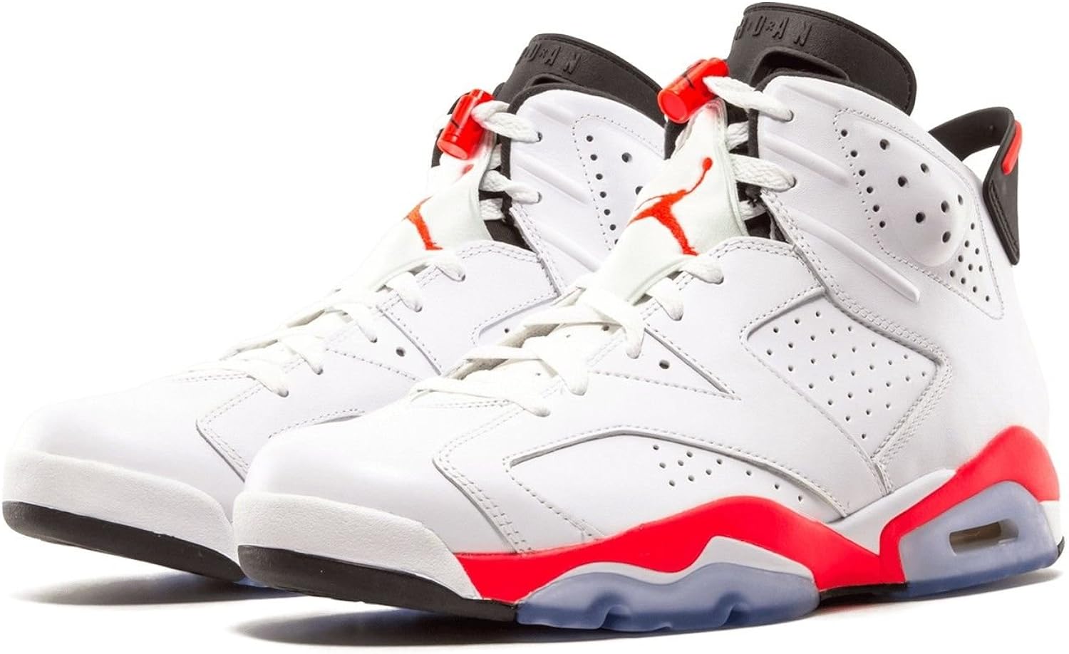 nike air jordan 6 retro white infrared