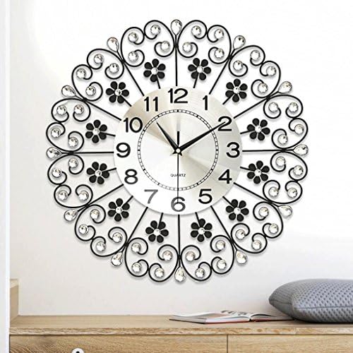 GAOLILI Living Room Creative Clock Personalized Wall Clock Bedroom Mute Clock Art Decoration Hanging Clock ( Color : A )