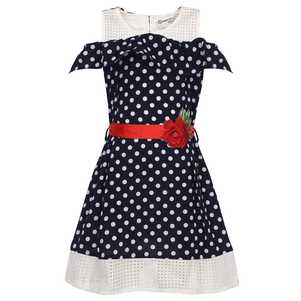 Peppermint Synthetic aline Dress Amazon.in Clothing & Accessories