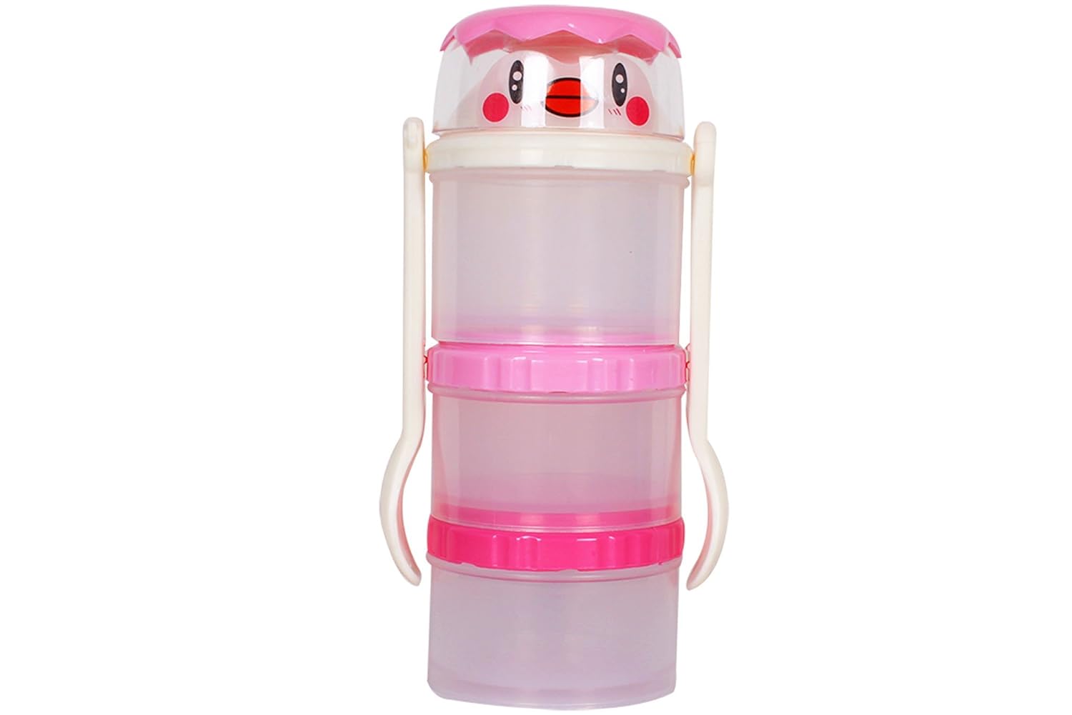 Ole Baby 4 Chamber Formula Milk Powder Dispenser & Snacks Storage