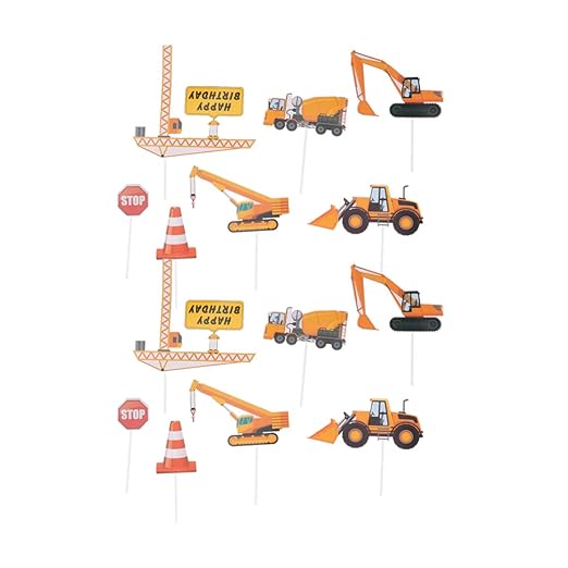 NUOBESTY - Lote de 35 Palillos para decoración de Tartas, diseño ...