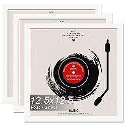 Fxojyvo Vinyl Record Frame for the Wall Display
