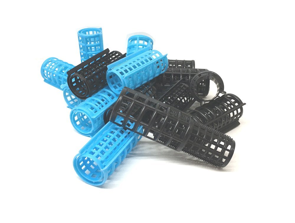 Uxcell 12 Piece Plastic DIY Hair Styling Roller Curlers