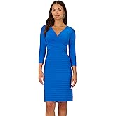 Adrianna Papell Womens Banded Short Dress