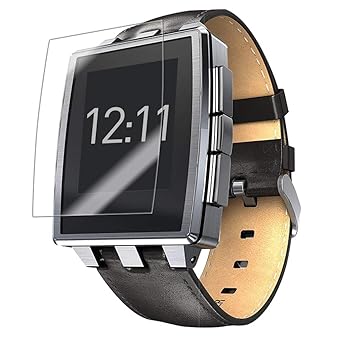Amazon.com: Pebble Acero Reloj Inteligente, protector de ...