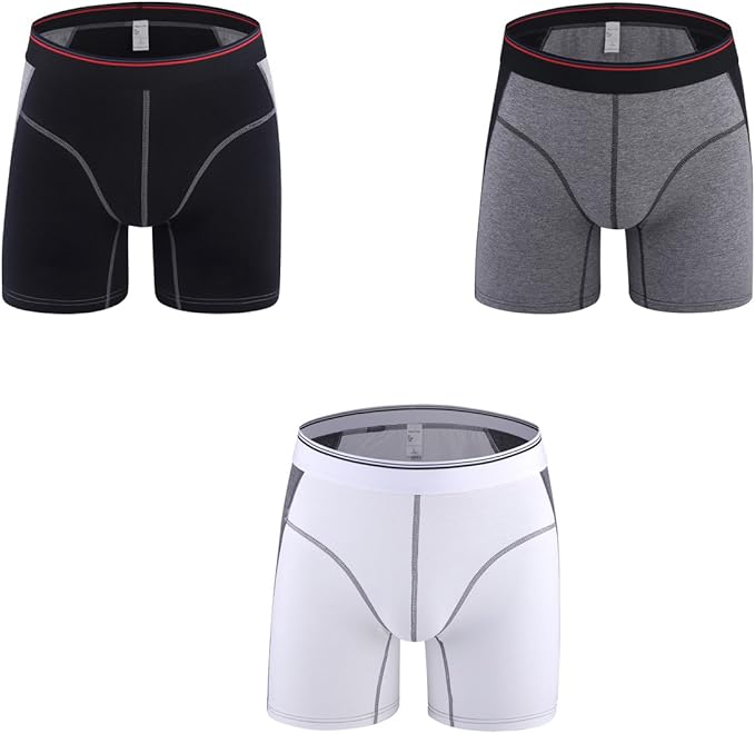 Tuopuda Herren Unterhosen Baumwolle Retropants Boxershorts Langes Bein Retroshorts M 3 Colors Amazon De Bekleidung