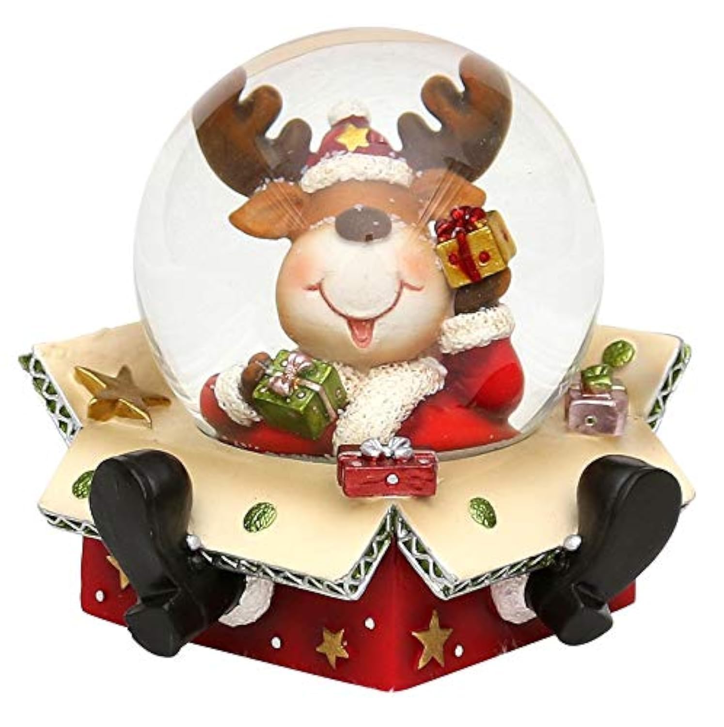 Snow Globe Original and Fun, Size Approx: 6.5 x 6 cm; 4.5 cm Diameter Ø 6,5 cm Reno