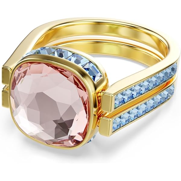 現行✨完品✨SWAROVSKI Dextera リング スワロフスキー　指輪 金 Dextera ring, White, Gold-tone plated | Swarovski