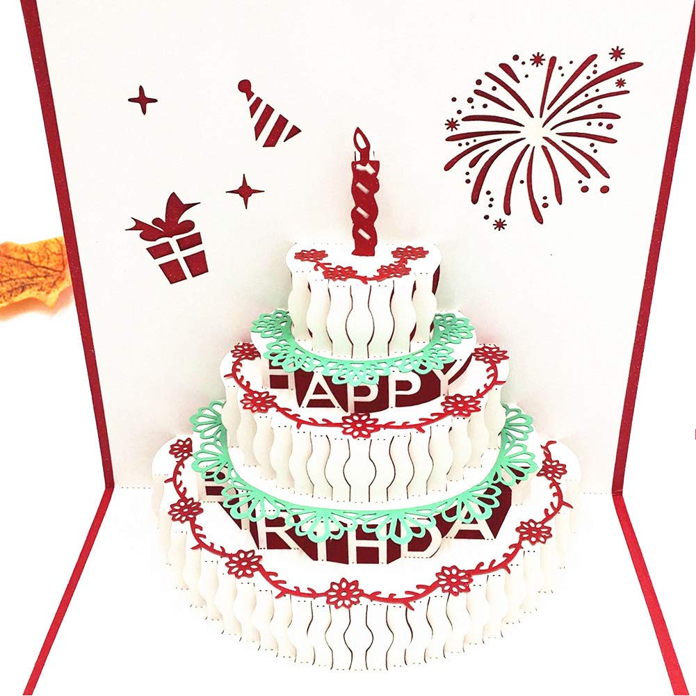 Biglietti D Auguri Con Torta Di Benedizione Realizzato A Mano Traforato Festival Affari Biglietto Di Auguri 3d Di Buon Compleanno Stereo Biglietto Di Auguri Per Bambini E Moglie Cancelleria E Prodotti Per Ufficio