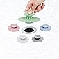 5 Pack Tub Stopper Drain Stopper Seals Tightly Around Drain- Design Stopper Drain Plug Sinks Hair Stopper Suction Cover…
