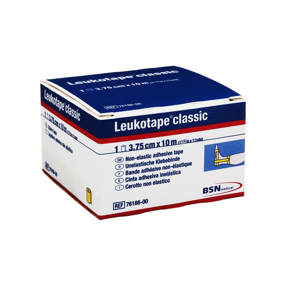 Leukotape Classic Tape Bandage Yellow 3.75 cm x 10 m, 1 Roll