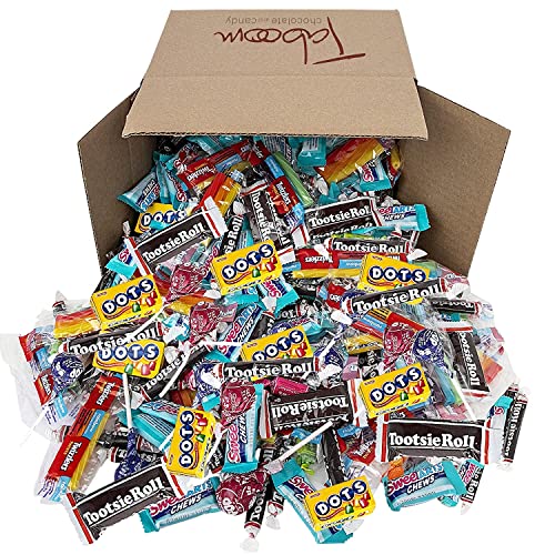 Assorted Bulk Candy, Individually Wrapped Sweets In Bulk 2 LB Bag
