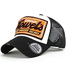 ililily Howel's Distressed Vintage Cotton Baseball Mesh Cap Snapback Trucker