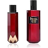 Royalty by Maluma Garnet Gift Set, 2 pcs - Long-Lasting Fougere Woody Perfume for Men - Bold and Vibrant Body Spray for Men - Long-lasting Top Notes of Lavender and Baies Rose - Ideal Gift for Men