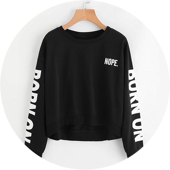 sudaderas negras para mujer