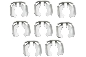 APRT 8Pack 12570620 PC61004 Automotive Fuel Injector Metal Retaining Clip Kit
