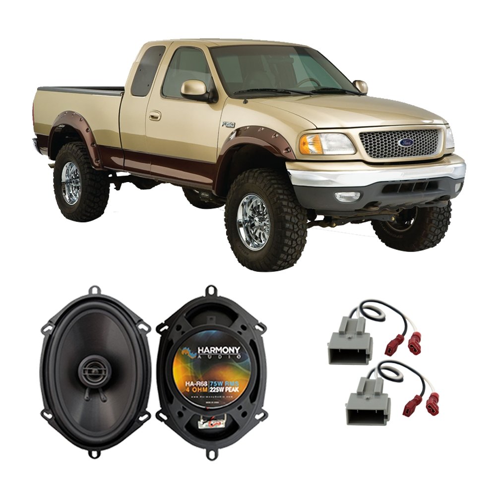 Amazon.com: Fits Ford F-150 1997-2003 Front Door Factory Replacement Speaker  Harmony HA-R68 Speakers: Car Electronics