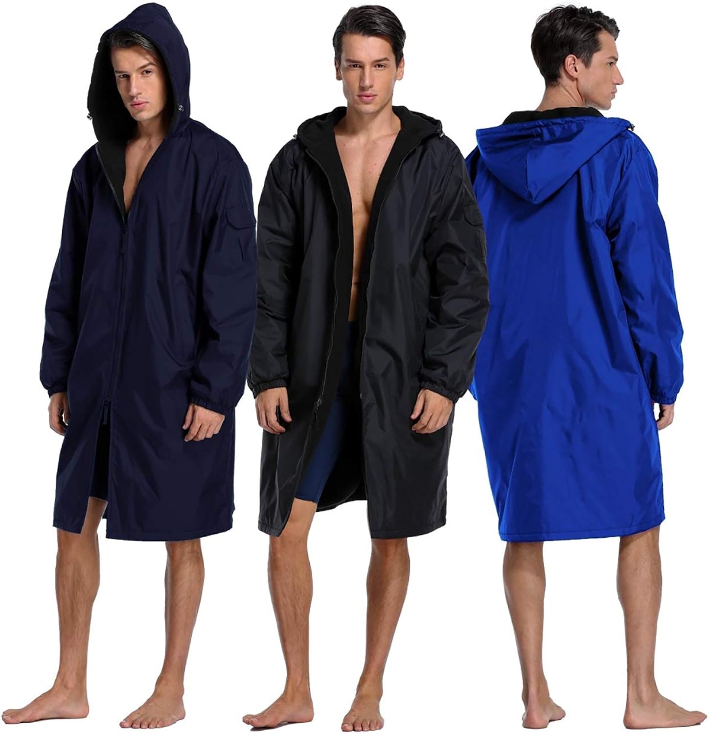 Adoretex Unisex Adult and Youth Swim Parka Black Lining Amazon.ca