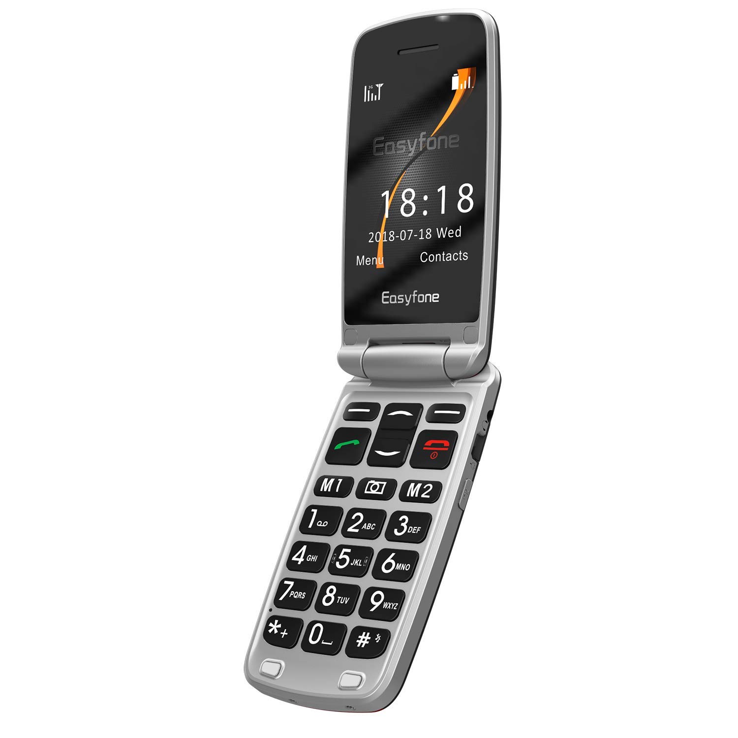 Mua Easyfone PrimeA1 3G Unlocked Senior Flip Cell Phone, Big Button