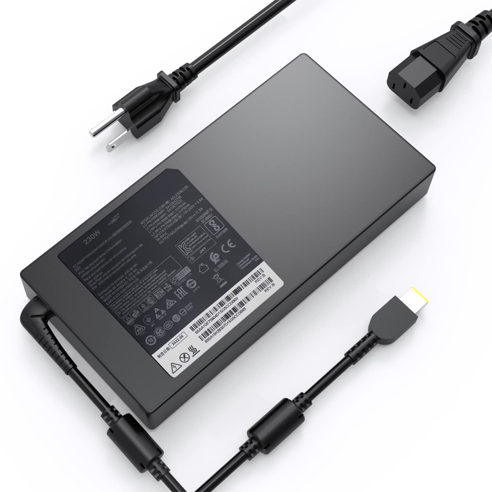 230W Charger for Original Lenovo Legion 5 7 Thinkpad Laptop Power Adapter Supply