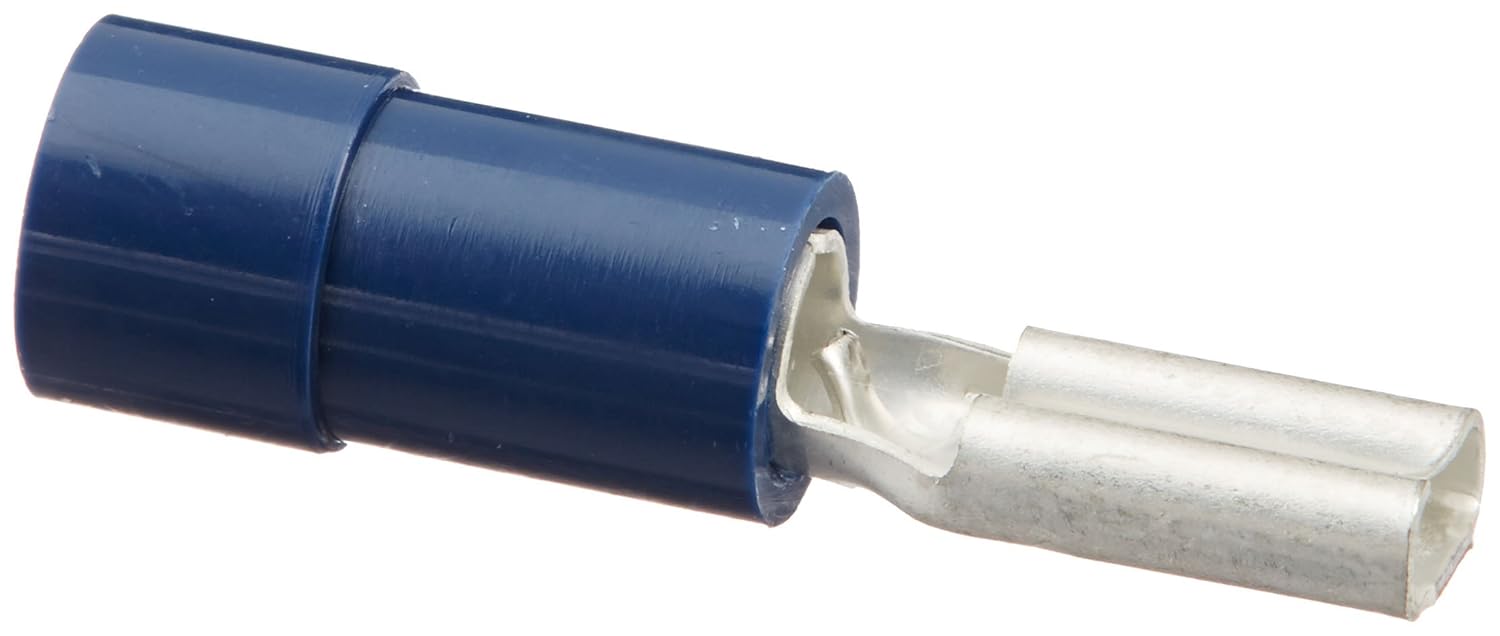 Vinyl Insulated Female Disconnect, Small Packs, 1614 Wire Size, 0.110