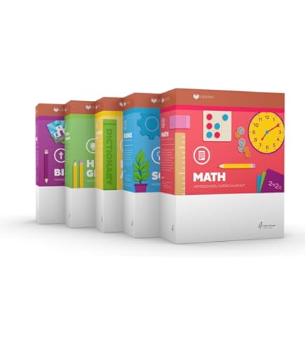 Amazon.com: Lifepac 5 Subject Complete Set Grade 1 : 1st