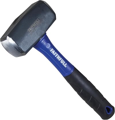 Faithfull FAIFG4 4lb Club Hammer Fibreglass Handle 1.8kg
