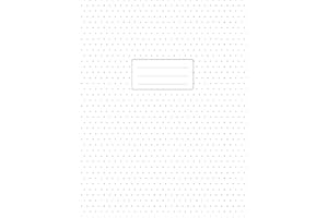 Isometric Dot Grid Notebook - 3D Graph Paper: 1/4 inch Distance Between Dotted Lines | 100 Pages | 8.5x11 Soft Cover Book | For Technical Drawing, Perspective Art Design, Bullet Journaling | White