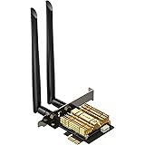 EDUP LOVE WiFi 6E AX210 PCIE WiFi Card Bluetooth5.2 with Heat Sink Upgrade to 6GHz/5GHz/2.4GHz Tri-Band, Up to 5400Mbps,160MH