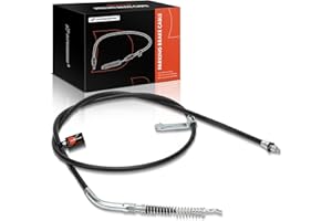 A-Premium Rear Passenger Side Parking Brake Cable Assembly Compatible with Ford Models: F-250 Super Duty F-350 Super Duty 200