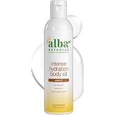 Alba Botanica Intense Hydration Body Oil, with Kukui Nut and Viamin E, 8.5 Oz (Packaging May Vary)