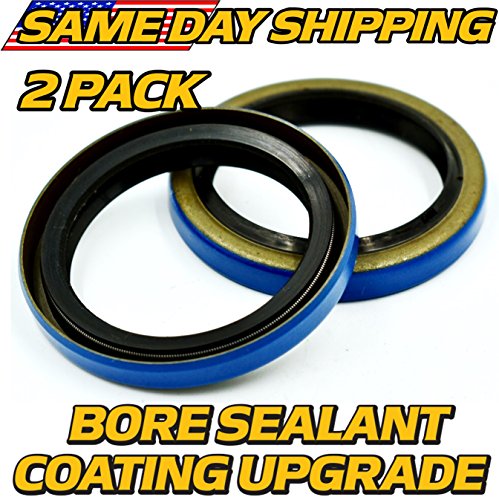 image for HD Switch (2 Pack) Trailer Grease Seal Spring Loaded Double Lip 15192T