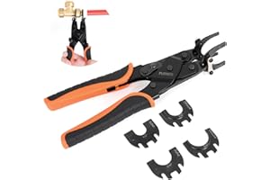 PLATATO Push to Connect Removal Tool Disconnect Tongs for 1/2”, 3/4”, 1” Push Fittings PEX PVC Copper Pipe Fitting