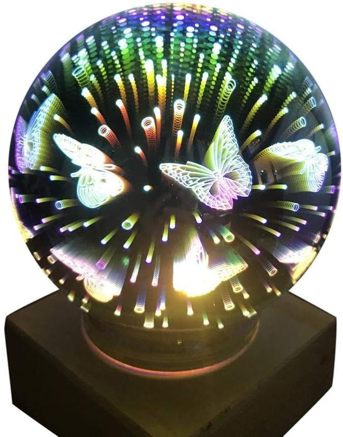 Nightlight,YJYdada USB Charging LED Colorful 3D Magical Butterfly Light House Party Decor