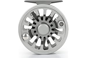 ANATONO Fly Reel Large Arbor with CNC-machined Aluminum Alloy Body 3/4, 5/6, 7/8, 9/10 Weights