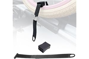 SYDSZ ProRide for THUL-E 591 Outride 561 Wheel Holder 34368 Accessories Wheel Strap 34358 Wheel Strap Bicycle Rack Mount Front Fork Mount Bracket & Bicycle Rear Wheel Holder with Buffer Pad 51231
