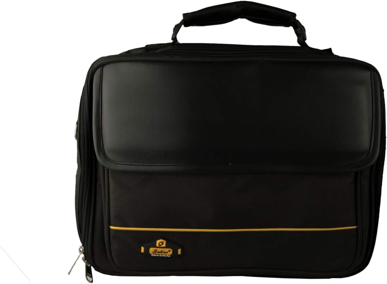 Black Mirror New Edition- Laptop Office/Messenger Suitcase Open Type Bag for Men and Women (Black)