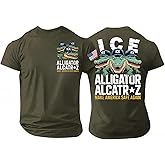 Alligator Alcatraz Shirt Alligator Alcatraz Tshirt for Men Double Sided Tee 2025