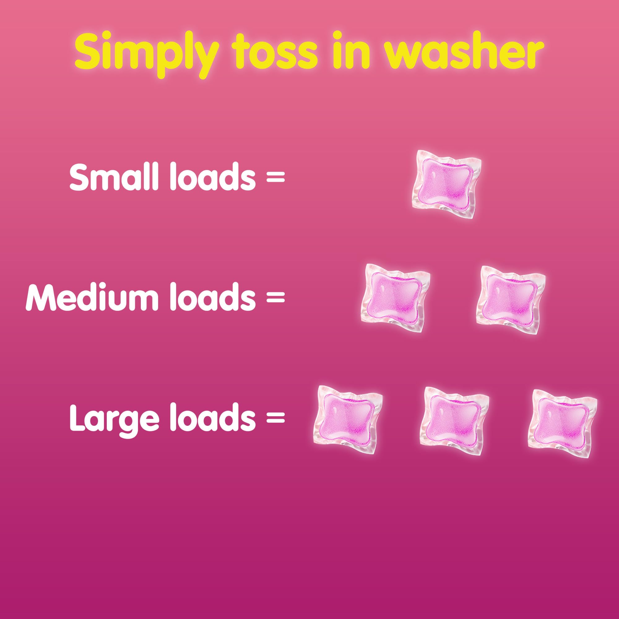 Snuggle Exhilarations in Wash Laundry Scent Booster Pacs, Island Hibiscus and Rainflower, 56 Count
