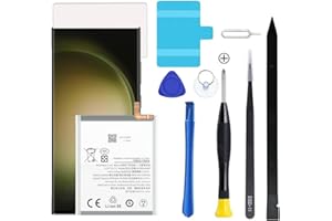 AFSONGOO Galaxy S23 Ultra Battery, Battery Replacement for Samsung Galaxy S23 Ultra SM-S918U SM-S918U1 SM-S918B with Professional Repair Tool Kits