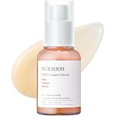mixsoon PDRN Collagen Serum -Firming, Hydrating and Revitalizing for Face, Lightweight Peptide Hydrating Moisturizer 30ml / 1.01 fl.oz. Korean Glass Skin Care