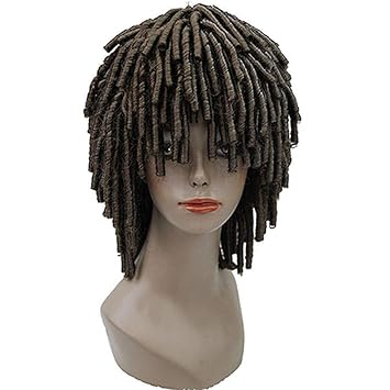 Amazon Com Mdhtt Hair African Braids Wig Blonde Brown Corkscrew