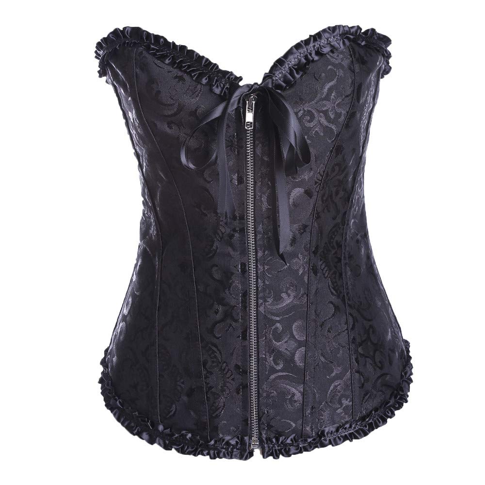 Starwuvi Women Underbust Lace Bow Bandage Waist Trainer