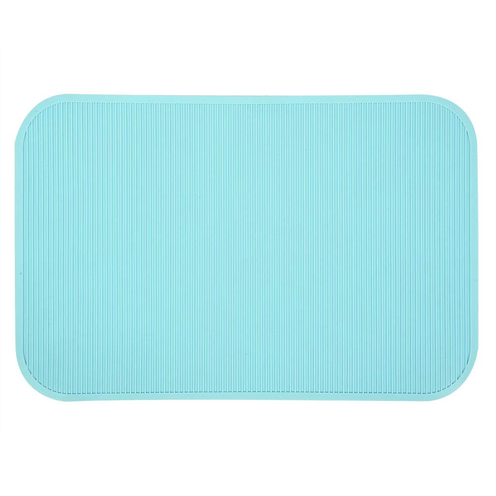 Ichiias Pet Grooming Pad Non-Slip Rubber Mat for Dog Bathing Training Table(Green)