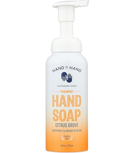 Amazon.com : Hand In Hand, Soap Hand Foaming Citrus Grove, 9 Fl Oz