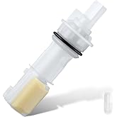 Enhon Shower Diverter Assembly Compatible with Delta RP17730, 1 Pack | Compatible with Delta RP17730 Diverter Cartridge Replacement, Use for 3 Handle Tub and Shower Valve Systems, Oval End