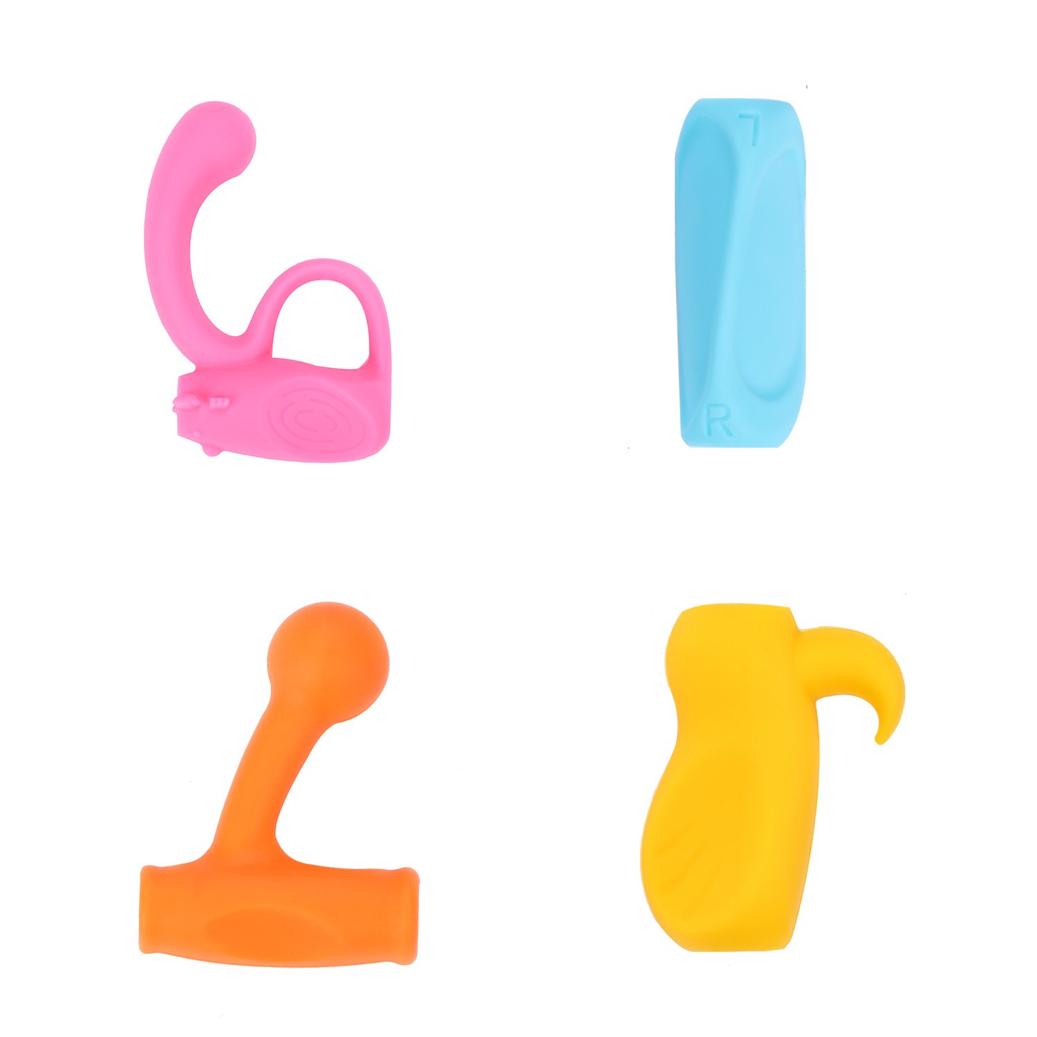 Pencil Grips, MEZETIHE Butterfly Fish Colorful Pencil Grip for Kindergarten Preschooler Kids Handwriting (11PCS)