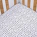 NoJo NoJo - XOXO - Crib Sheet, Black, White, Gold