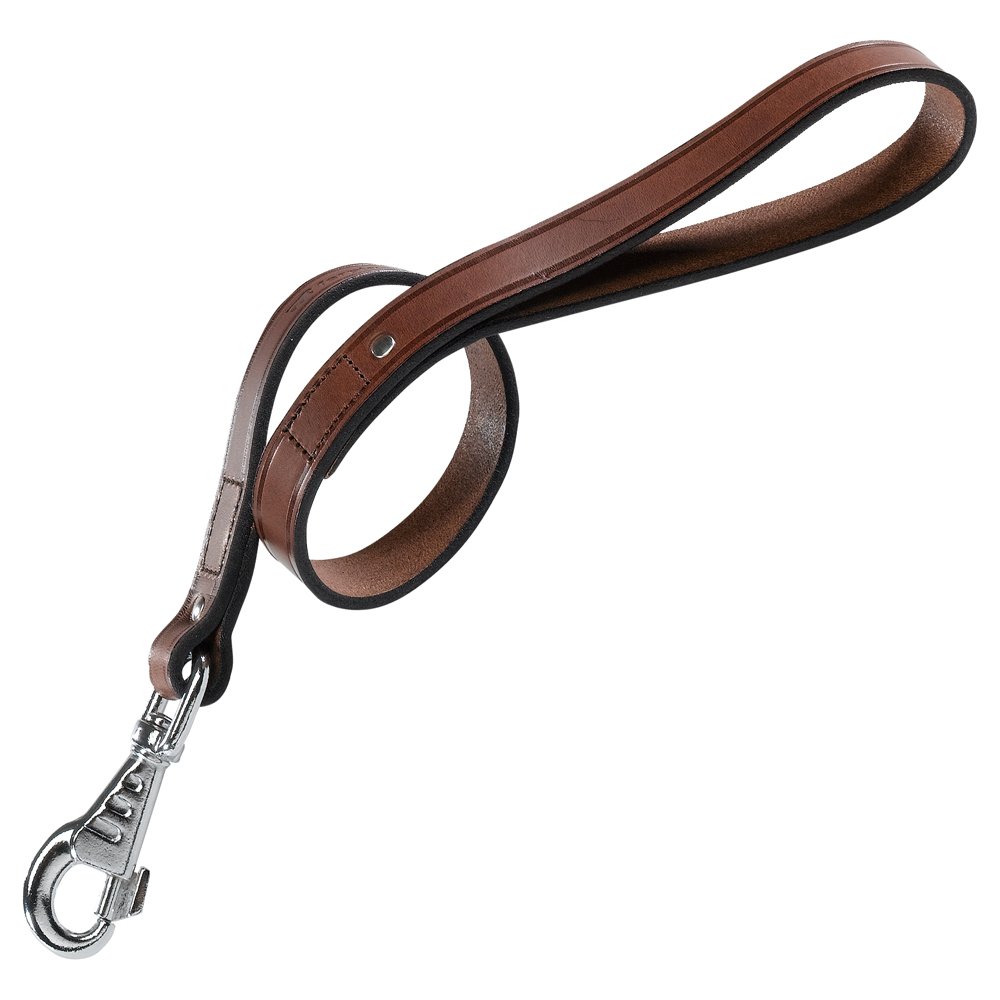 Ferplast VIP Gm20/40 Dog Lead, 20 mm/ 40 cm, Brown