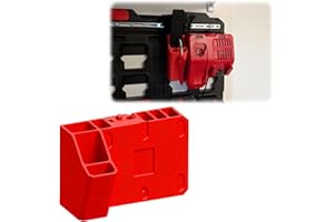 Adapter Plate Compatible with Milwaukee Packout Wall System Power Supply | Secure Mount with Organizer Slots & Click-Lock Mec